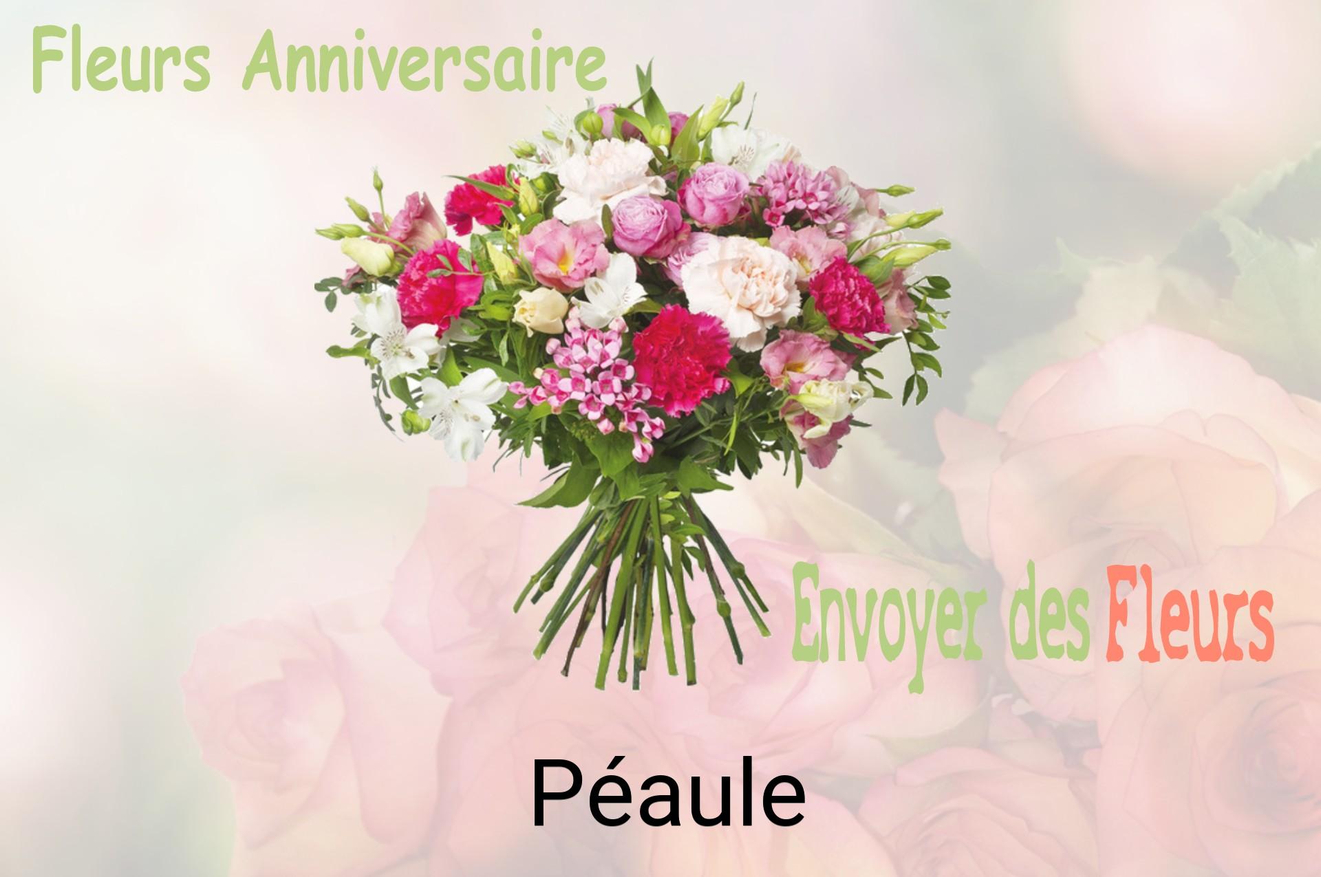 Bouquet de fleurs d’anniversaire livré à Péaule